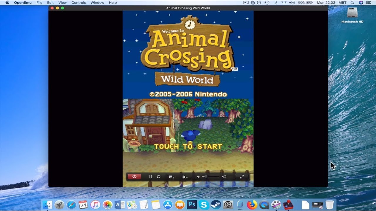 animal crossing city folk emulator mac